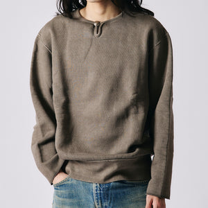 Button Works】30/7 COZUN 5￠coin Concho Sweatshirt【Pigment Dye 