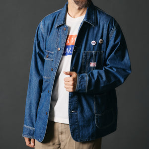 
                  
                    画像をギャラリービューアにロードしますBARNS OUTFITTERS × BIGMAC Denim Coverall【Collaboration】BR-24421
                  
                