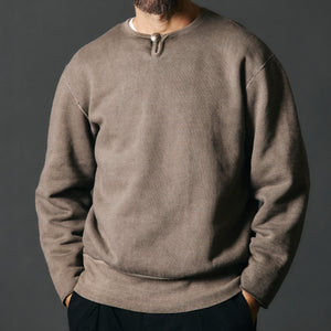 
                  
                    画像をギャラリービューアにロードします【Button Works】30/7 COZUN Concho Sweatshirt【Pigment Dye】 BR-24416
                  
                