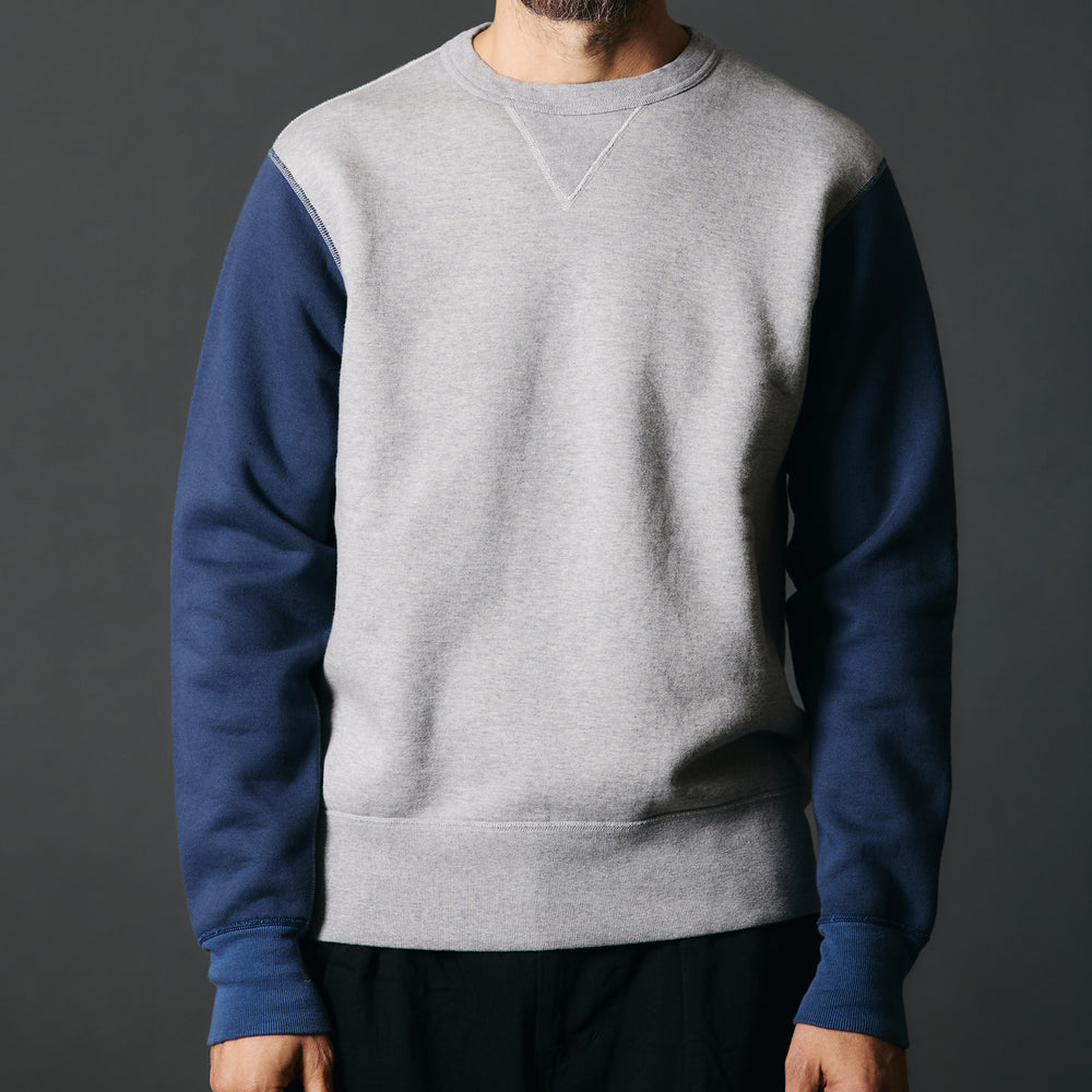 
                  
                    画像をギャラリービューアにロードします30/7 COZUN 2-Tone Sweatshirt BR-24472
                  
                