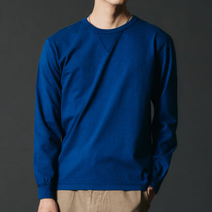 
                  
                    画像をギャラリービューアにロードします【24A/W Seasonal Color】&amp;quot;STANDARD&amp;quot; COZUN 両Vガゼット クルーネック ロング Tシャツ BR-3043
                  
                