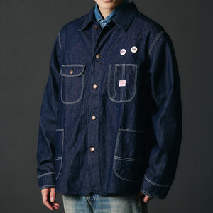 
                  
                    画像をギャラリービューアにロードしますBARNS OUTFITTERS × BIGMAC Denim Coverall【Collaboration】BR-24421
                  
                