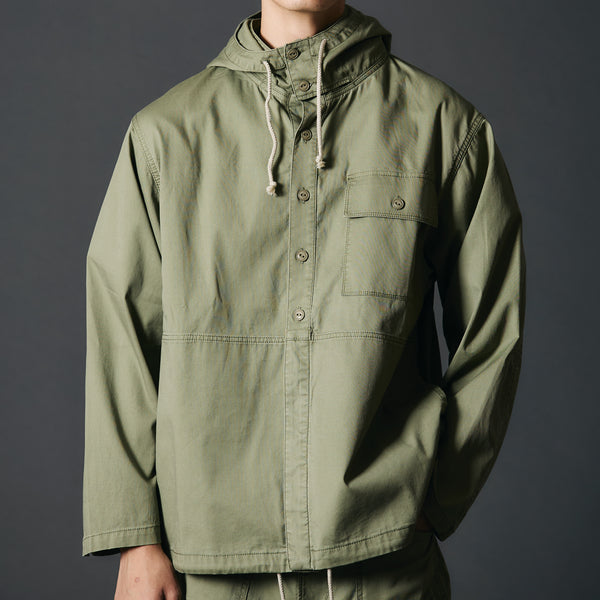 SET UP対応】 Seafarer Hood Jacket 【BARNS HIGHEST】 BH251001