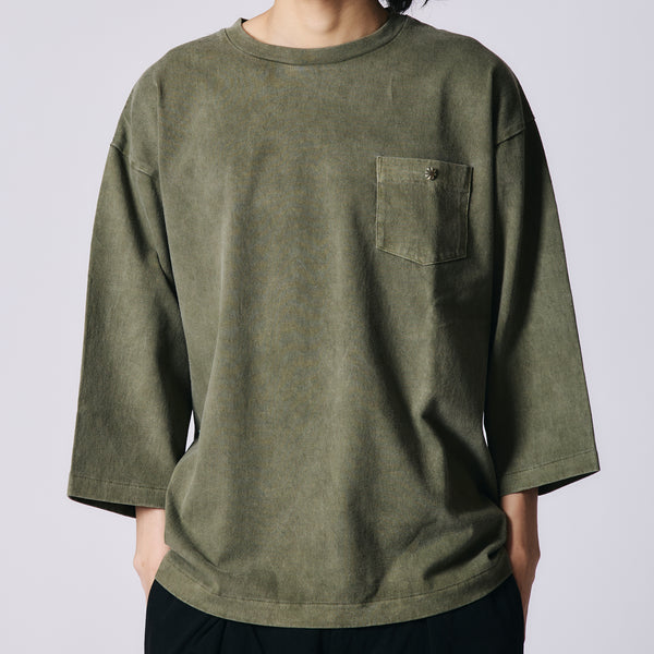 本日2本目★ココフラットロング353g★ BIG COZUN】14/- COZUN Apollo Concho Three-quarter Sleeves T