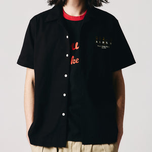 Heavy Twill Cotton Bowling Shirt【ALDEN】BR-26201 – BARNS