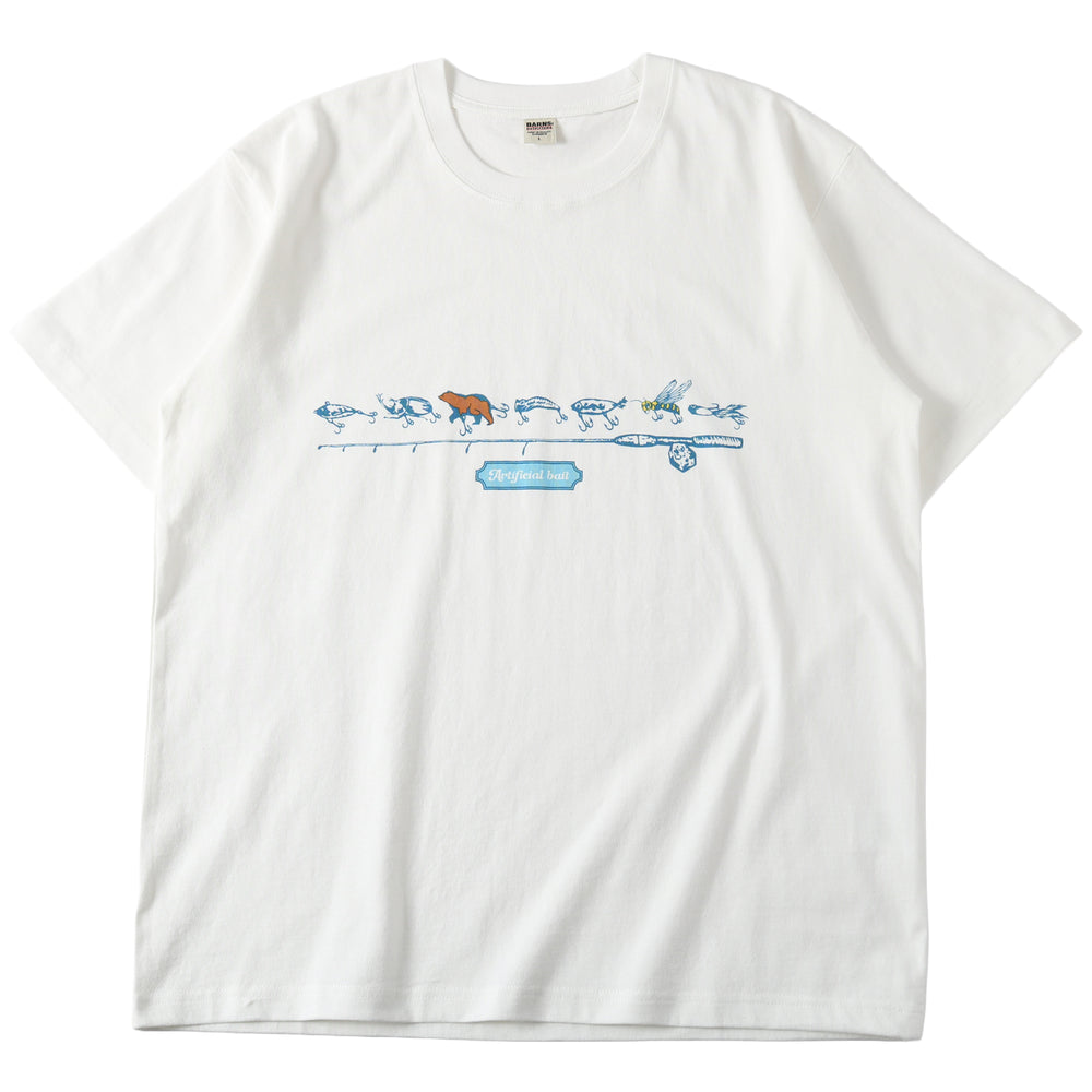 
                  
                    画像をギャラリービューアにロードします16/- Sellout S/S Print T-shirt【Artificial bait】BR-25303
                  
                