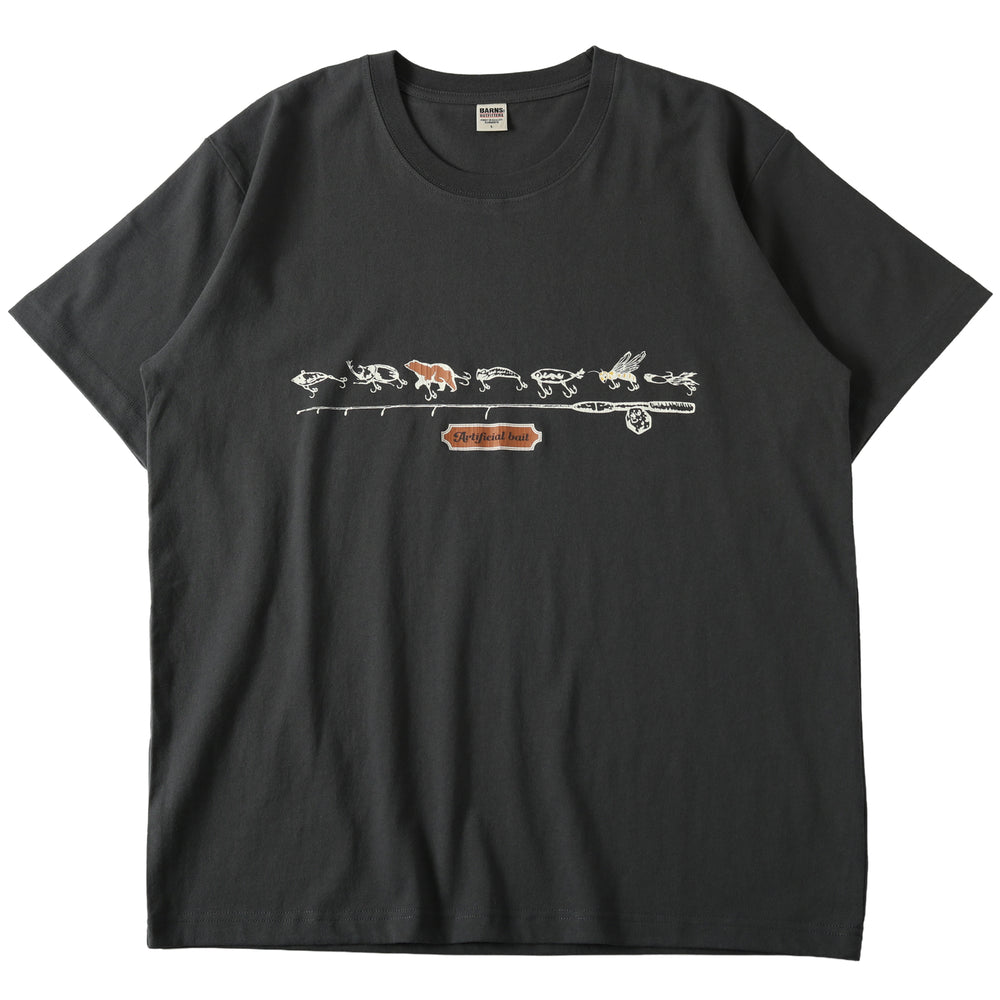 
                  
                    画像をギャラリービューアにロードします16/- Sellout S/S Print T-shirt【Artificial bait】BR-25303
                  
                