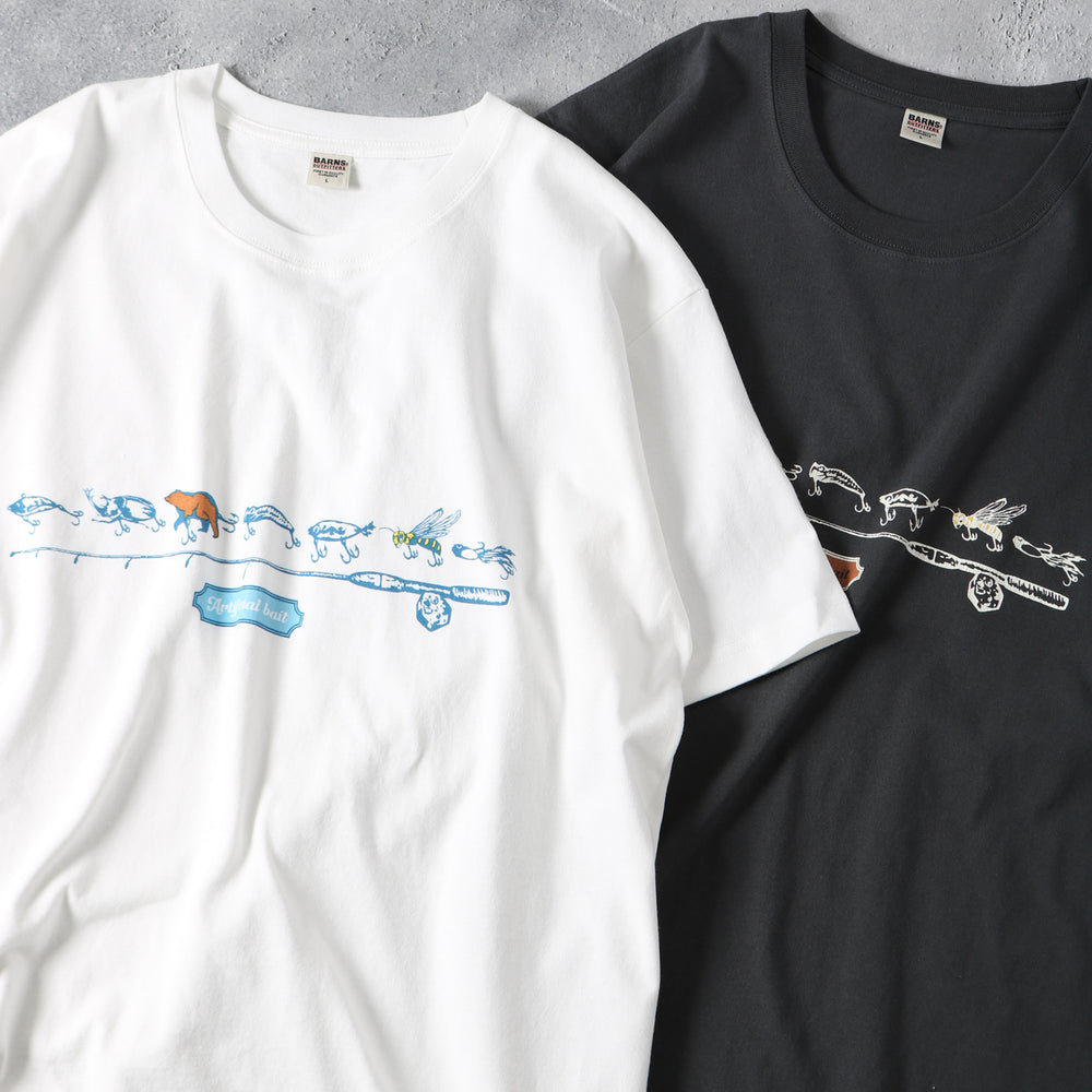 
                  
                    画像をギャラリービューアにロードします16/- Sellout S/S Print T-shirt【Artificial bait】BR-25303
                  
                