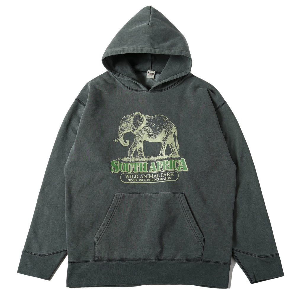 
                  
                    画像をギャラリービューアにロードします【Pigment Dye】Athletic Print Hoodie【Wild Animal Park】BR-24446
                  
                