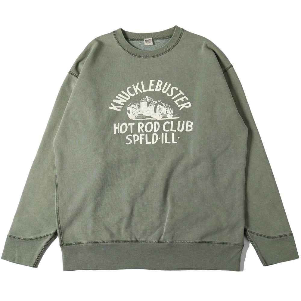 
                  
                    画像をギャラリービューアにロードします【Pigment Dye】Athletic Crewneck Print Sweatshirt【KNUCKLE BUSTER】BR-24442
                  
                