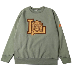 
                  
                    画像をギャラリービューアにロードします【Pigment Dye】Athletic Crewneck Print Sweatshirt【Tigar】BR-24443
                  
                