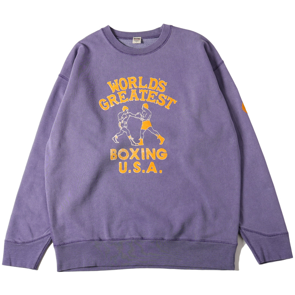 
                  
                    画像をギャラリービューアにロードします【Pigment Dye】Athletic Crewneck Print Sweatshirt【Boxing】BR-24444
                  
                