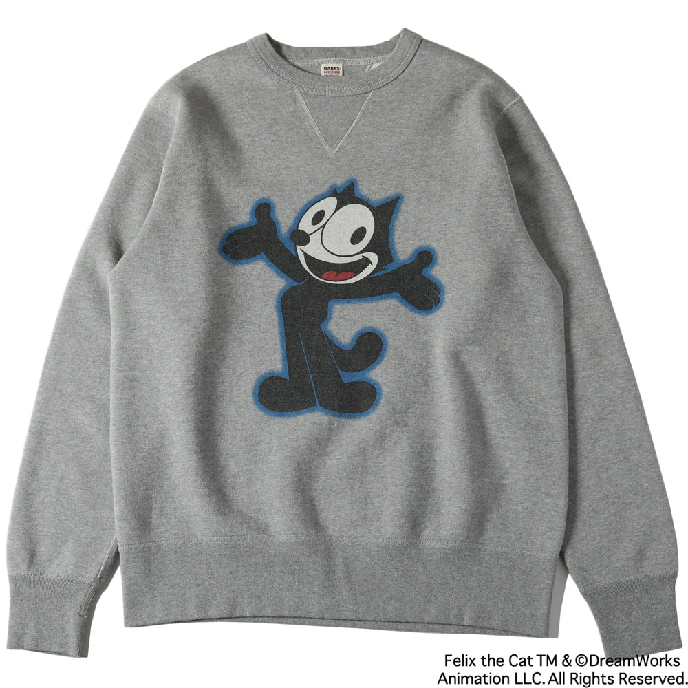 
                  
                    画像をギャラリービューアにロードします【Felix the Cat】&amp;quot;STANDARD&amp;quot; 30/7 COZUN はめ込み両Vガゼット スウェット【Special Item】BR-24390
                  
                