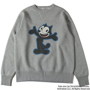 
                  
                    画像をギャラリービューアにロードします【Felix the Cat】&amp;quot;STANDARD&amp;quot; 30/7 COZUN はめ込み両Vガゼット スウェット【Special Item】BR-24390
                  
                