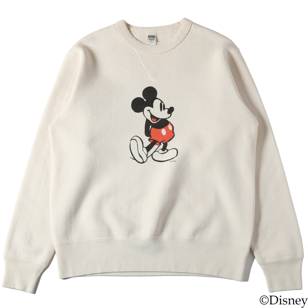 
                  
                    画像をギャラリービューアにロードします【Mickey Mouse】&amp;quot;STANDARD&amp;quot; 30/7 COZUN はめ込み両Vガゼット スウェット【Special Item】BR-24391
                  
                