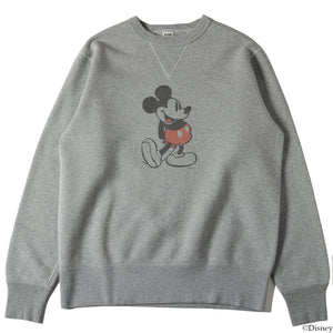 
                  
                    画像をギャラリービューアにロードします【Mickey Mouse】&amp;quot;STANDARD&amp;quot; 30/7 COZUN はめ込み両Vガゼット スウェット【Special Item】BR-24391
                  
                