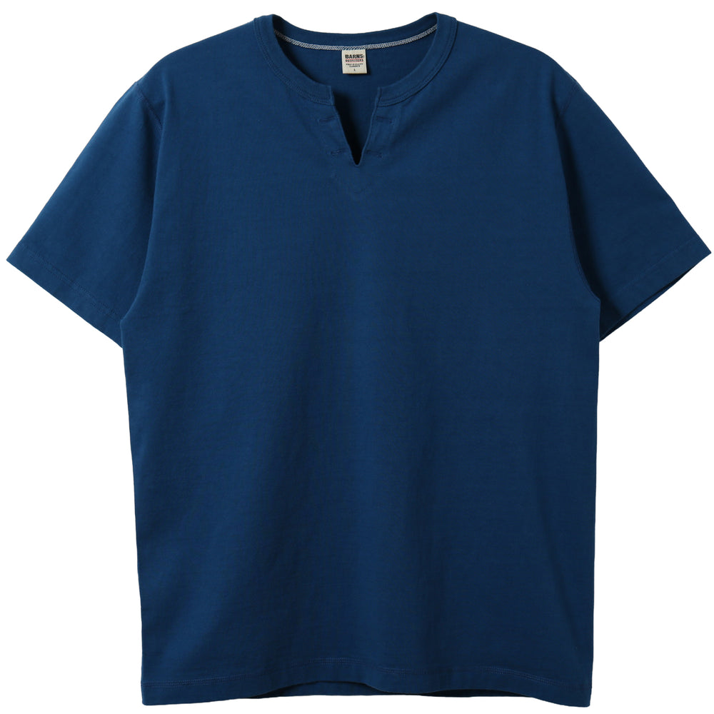 2026S/S Seasonal Color】“COZUN” Skipper Neck S/S T-shirt【1st】BR