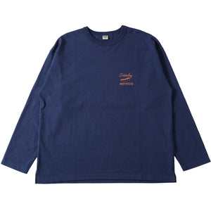 
                  
                    画像をギャラリービューアにロードします10/- 90&amp;#39;s Heavy Weight L/S Print T-shirt【Saturday HOTDOG】BR-25333
                  
                
