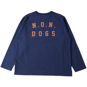 
                  
                    画像をギャラリービューアにロードします10/- 90&amp;#39;s Heavy Weight L/S Print T-shirt【Saturday HOTDOG】BR-25333
                  
                