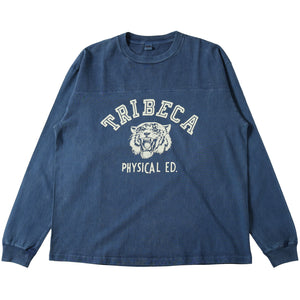 
                  
                    画像をギャラリービューアにロードします【Pigment Dye】14/- G.O.A.T L/S Football T-shirt【TRIBECA】BR-25341
                  
                