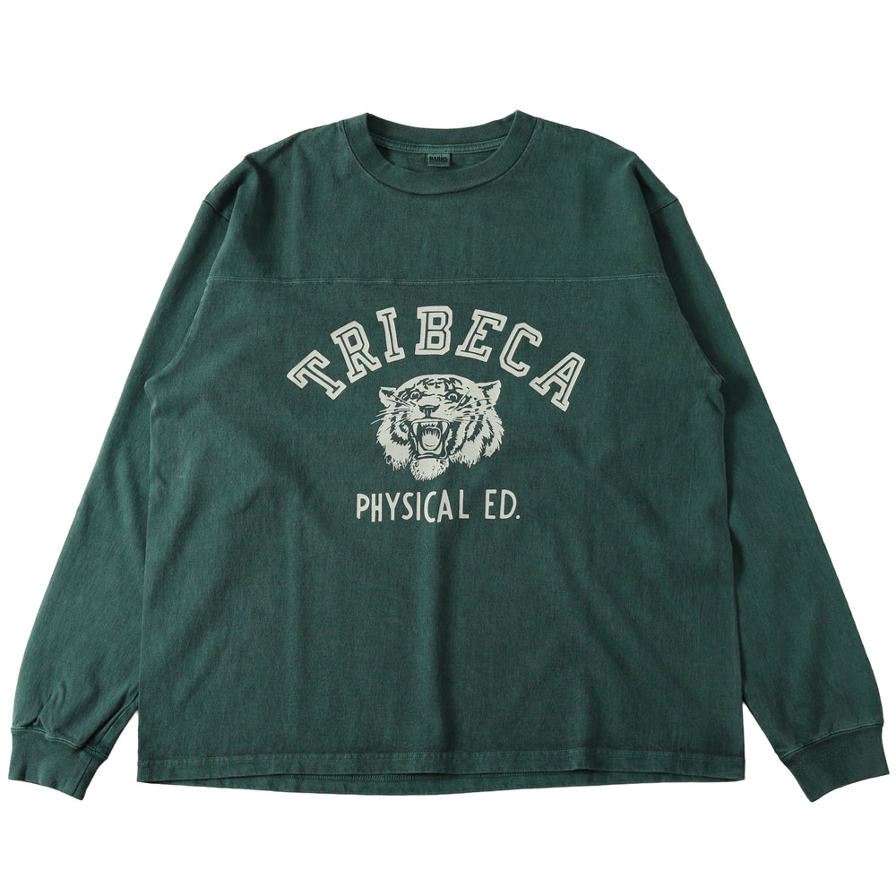 
                  
                    画像をギャラリービューアにロードします【Pigment Dye】14/- G.O.A.T L/S Football T-shirt【TRIBECA】BR-25341
                  
                