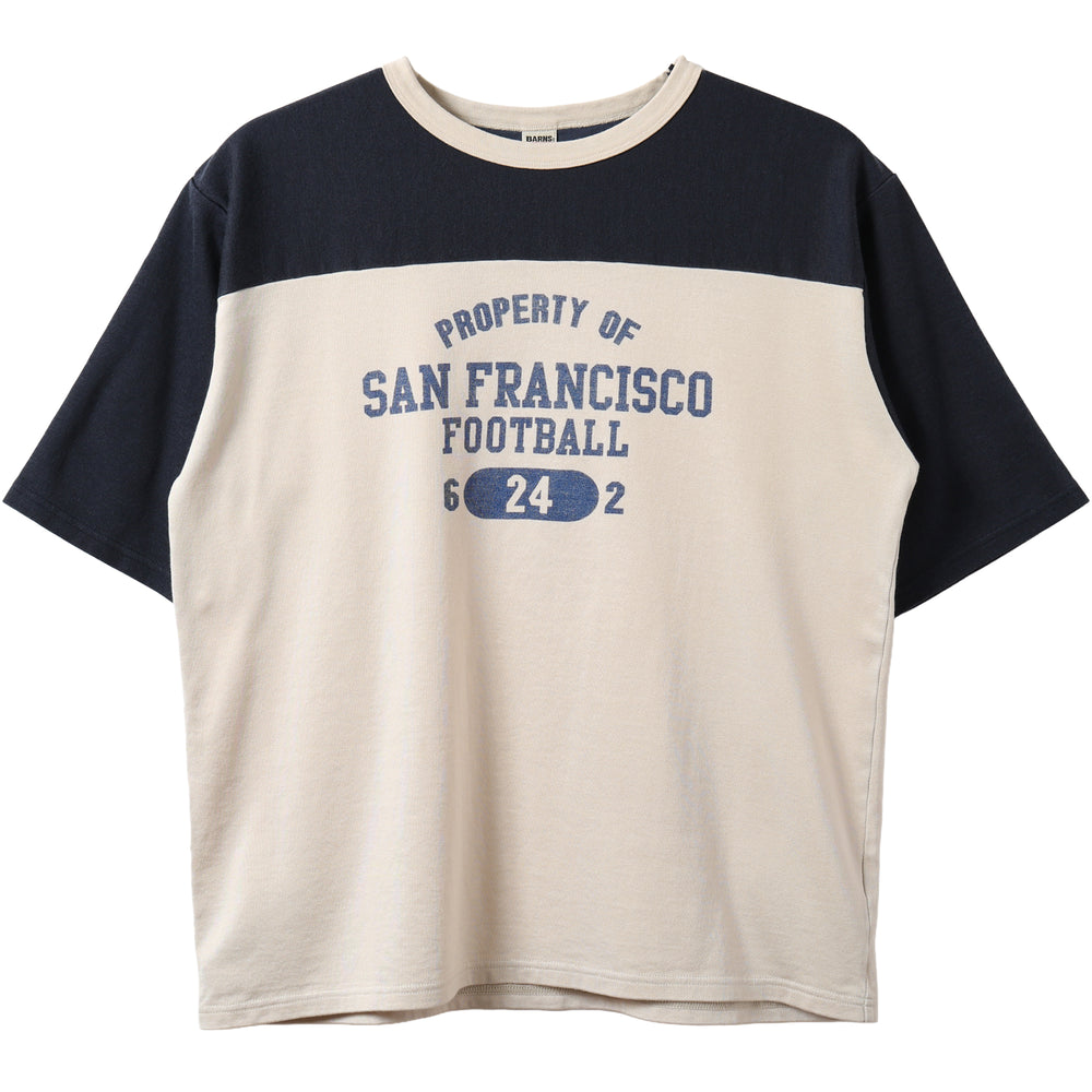 Cotton Rayon Football S/S Print T-shirt 【SF Football】BR-26205