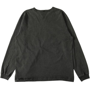 
                  
                    画像をギャラリービューアにロードします【2025 Seasonal Color】“STANDARD” 14/- COZUN 両Vガゼット クルーネック ロング Tシャツ【Pigment Dye】BR-3043PG
                  
                