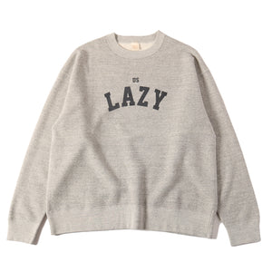 
                  
                    画像をギャラリービューアにロードします“WIDE吊裏毛” クルーネック プリント スウェット【US LAZY】BR-23417
                  
                