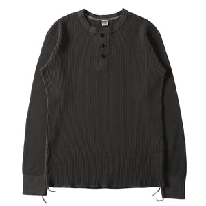 
                  
                    画像をギャラリービューアにロードします20/2 Heavy Thermal Henley Neck Long Sleeve T-shirt BR-3081
                  
                