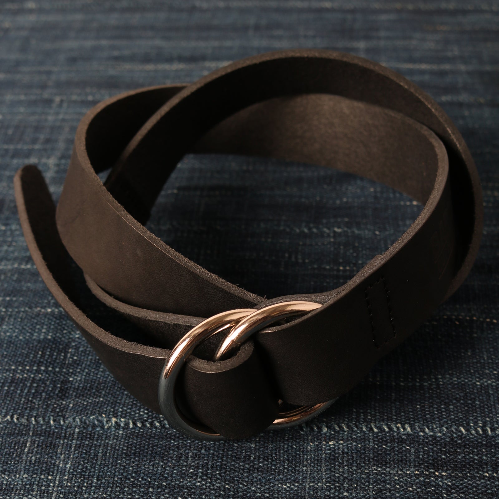 姫路レザー】30mm Double Ring Belt LE-4350 – BARNS OUTFITTERS