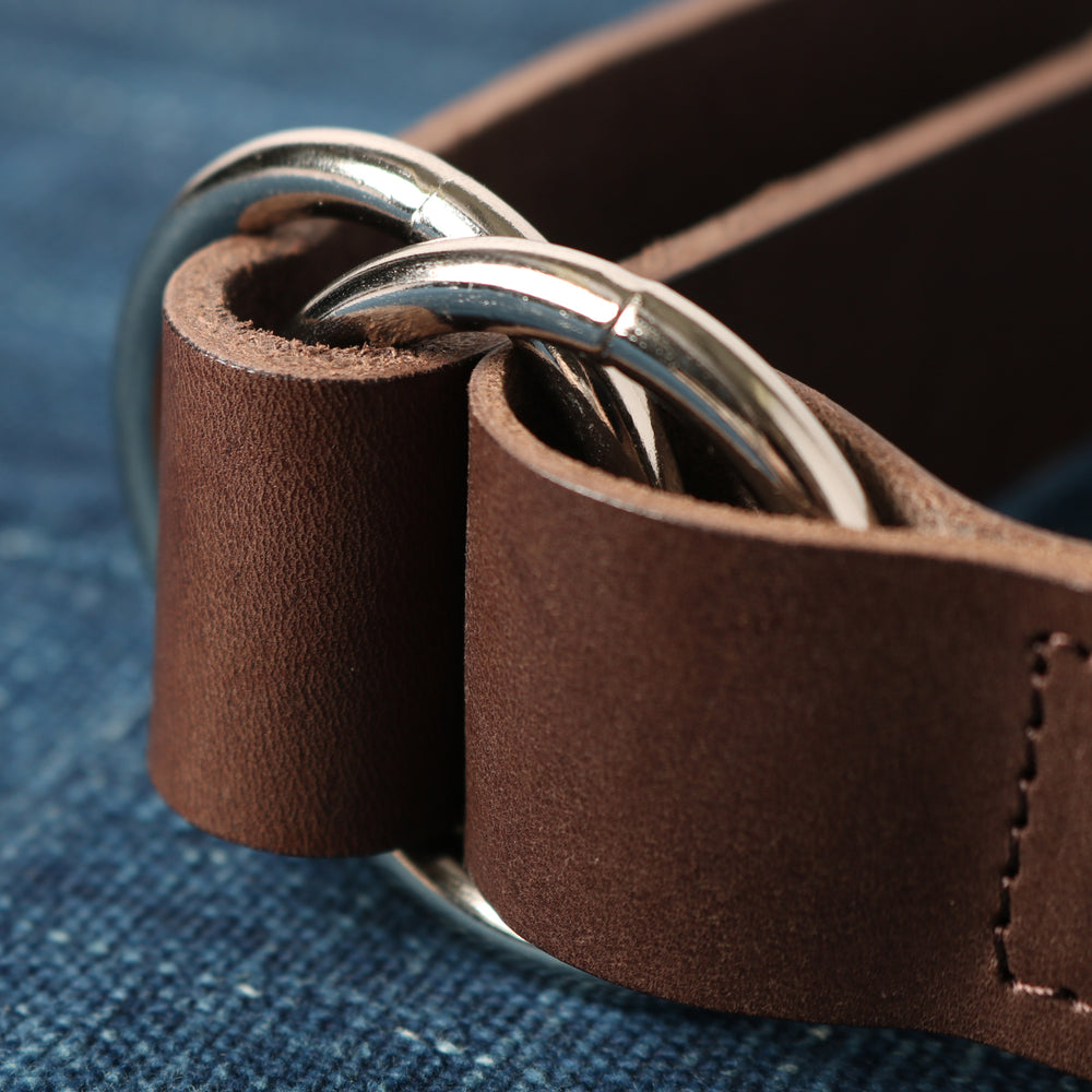 姫路レザー】30mm Double Ring Belt LE-4350 – BARNS OUTFITTERS