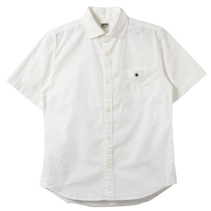 Wide Spread Collar Oxford B.D. S/S Shirt BR-5266N – BARNS