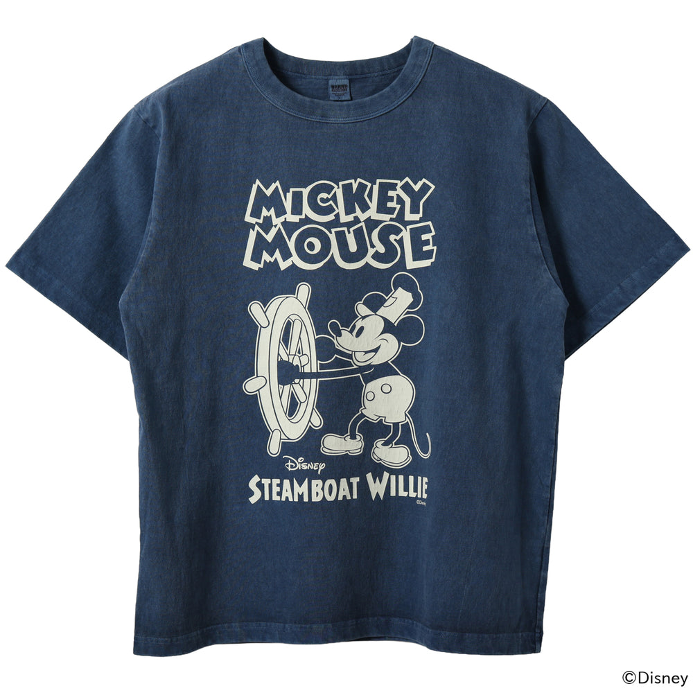 Mickey Mouse】50's Square S/S Print T-shirt【Special Item】BR