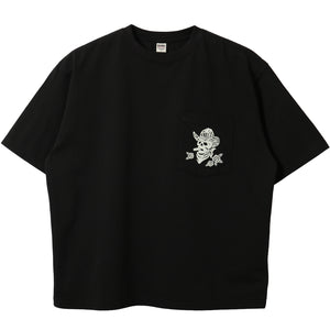 The Best Pocket S/S Print T-shirt【Skull Cowboy】BR-26249 – BARNS