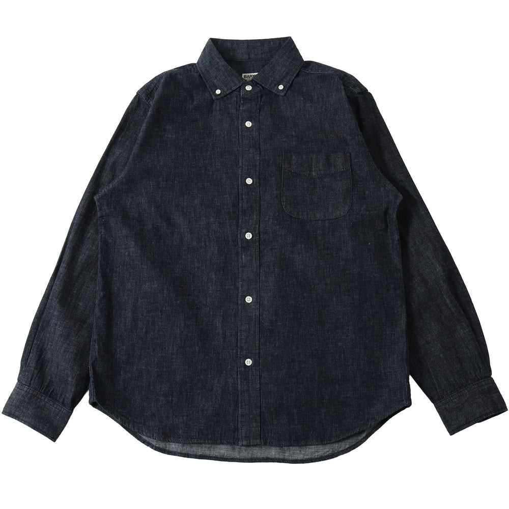 
                  
                    画像をギャラリービューアにロードします8oz Denim Wide Spread Collar B.D. L/S Shirt BR-25338
                  
                