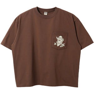The Best Pocket S/S Print T-shirt【Skull Cowboy】BR-26249 – BARNS