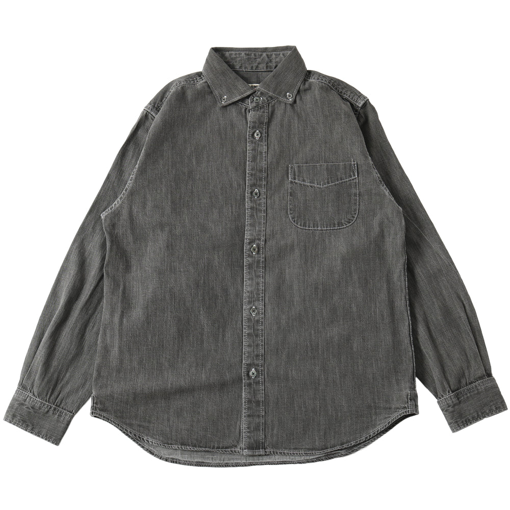 
                  
                    画像をギャラリービューアにロードします8oz Denim Wide Spread Collar B.D. L/S Shirt BR-25338
                  
                