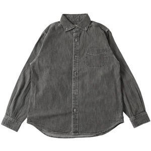 
                  
                    画像をギャラリービューアにロードします8oz Denim Wide Spread Collar B.D. L/S Shirt BR-25338
                  
                