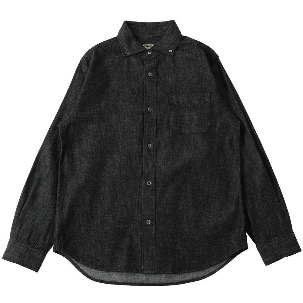 
                  
                    画像をギャラリービューアにロードします8oz Denim Wide Spread Collar B.D. L/S Shirt BR-25338
                  
                