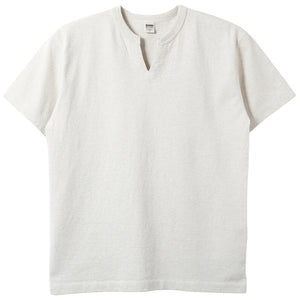 2026S/S Seasonal Color】“COZUN” Skipper Neck S/S T-shirt【2nd】BR