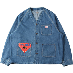 
                  
                    画像をギャラリービューアにロードしますBARNS OUTFITTERS × BIGMAC Denim Engineer Jacket【Collaboration】BR-25370
                  
                