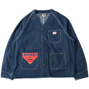 
                  
                    画像をギャラリービューアにロードしますBARNS OUTFITTERS × BIGMAC Denim Engineer Jacket【Collaboration】BR-25370
                  
                