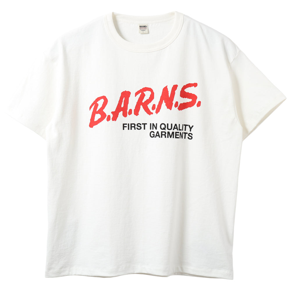 Print T-shirt – BARNS OUTFITTERS (バーンズアウトフィッターズ