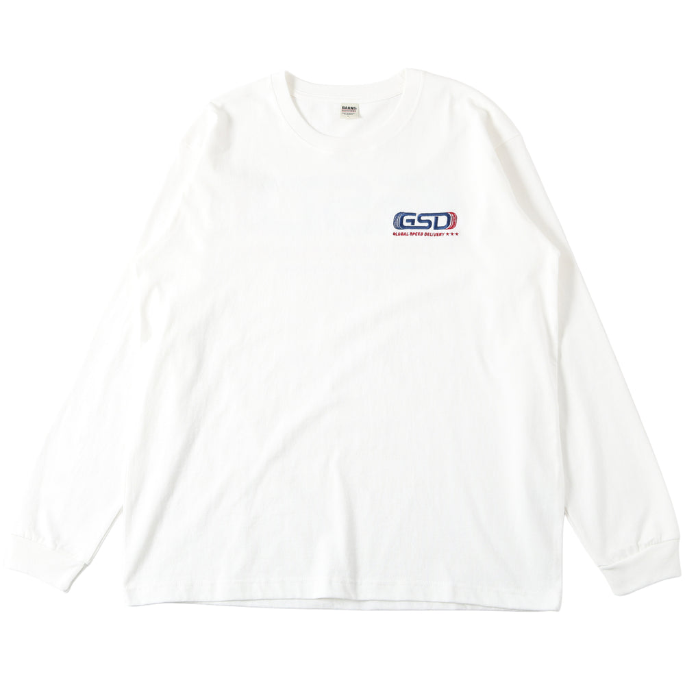 
                  
                    画像をギャラリービューアにロードします16/- HOT-SHOT Print L/S T-shirt 【GSD】BR-25421
                  
                
