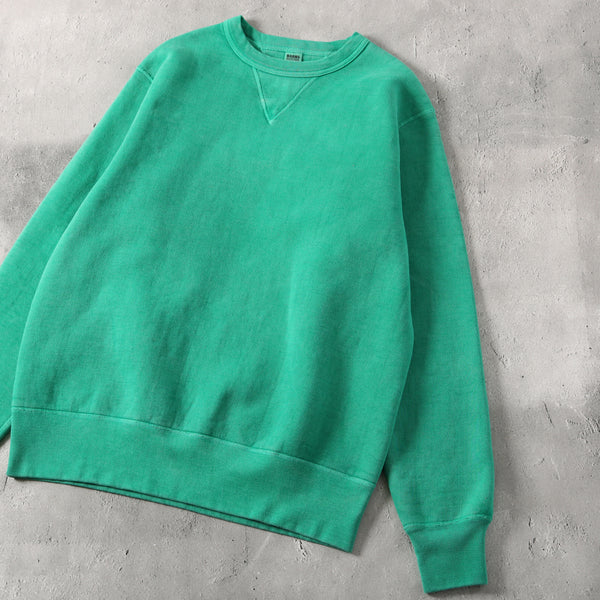 【New color 】【ピグメント】“STANDARD” COZUN 両VガゼットスウェットBR-3000PG