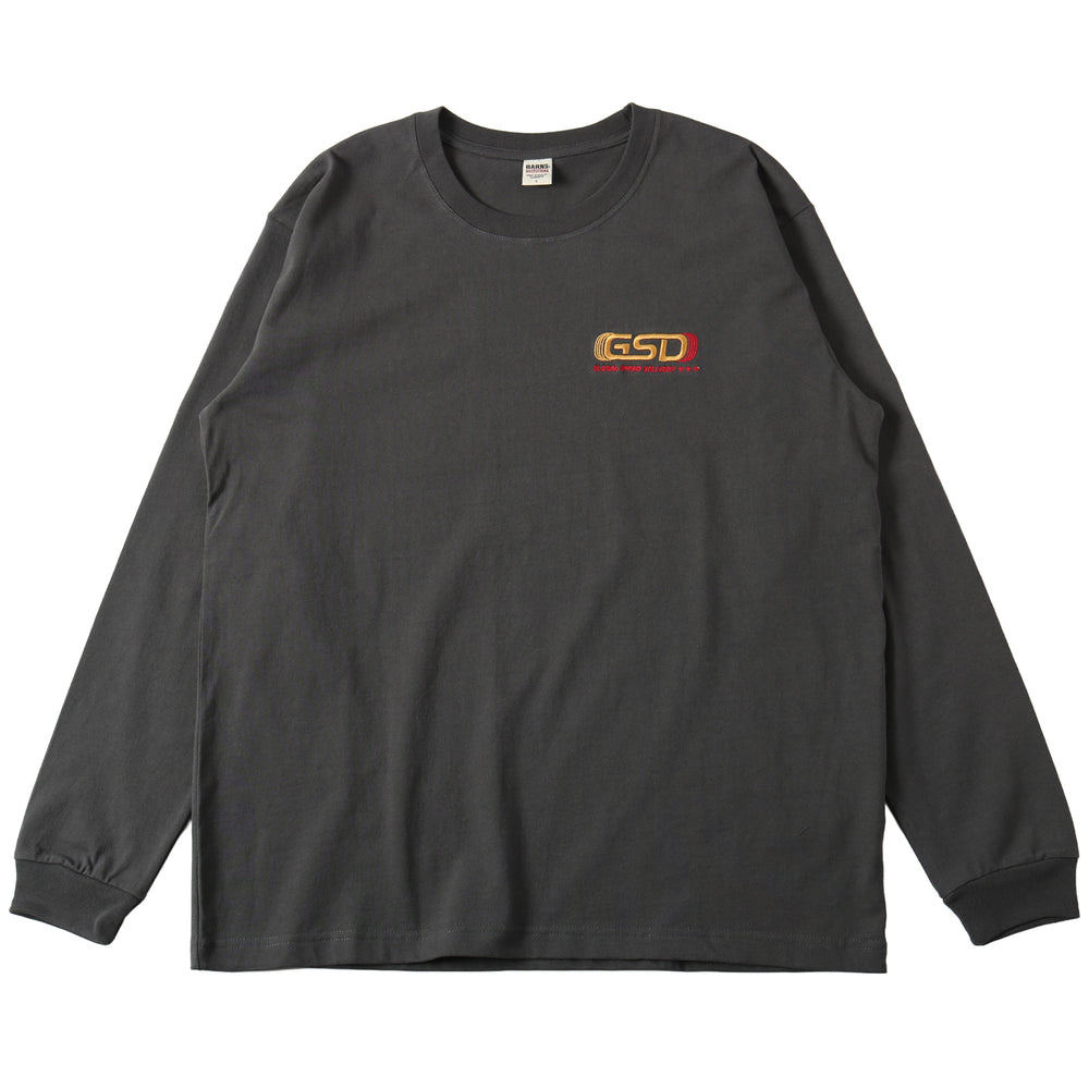 
                  
                    画像をギャラリービューアにロードします16/- HOT-SHOT Print L/S T-shirt 【GSD】BR-25421
                  
                