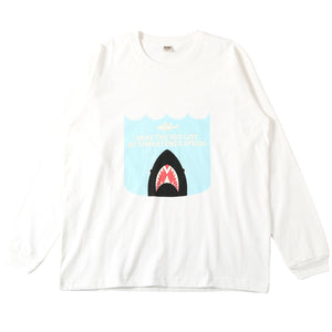 
                  
                    画像をギャラリービューアにロードします16/- HOT-SHOT Print L/S T-shirt 【SAVE THE RED LIST】BR-25422
                  
                