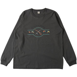 
                  
                    画像をギャラリービューアにロードします16/- HOT-SHOT Print L/S T-shirt 【Keep On Flying】BR-25423
                  
                