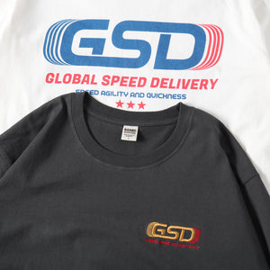 
                  
                    画像をギャラリービューアにロードします16/- HOT-SHOT Print L/S T-shirt 【GSD】BR-25421
                  
                