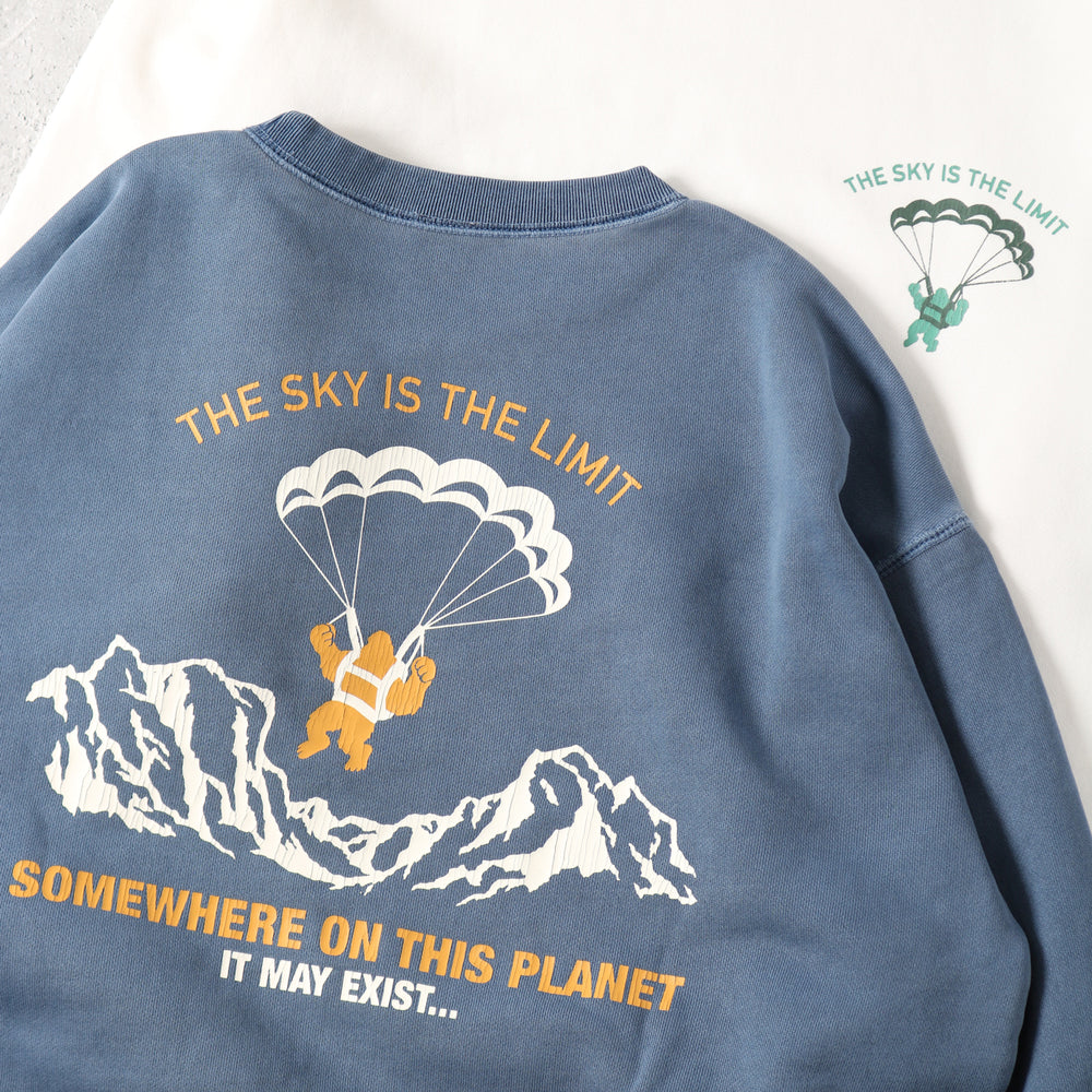
                  
                    画像をギャラリービューアにロードします【Pigment Dye】Super Heavy Weight Sweatshirt【THE SKY IS THE LIMIT】BR-25353
                  
                